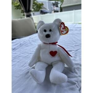 Ty Beanie Baby Valentino the Bear Red Heart February 14, 1994 Valentine’s Day